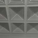 Vent Systems 24" x 24" Inch White Square Ceiling Diffuser Plate  Highly Durable Plastic 9-Piece Louvered Grid Vent Cover - Air Deflector for Supply and Exhaust - Fits Drop Ceilings in Office, Home