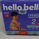Hello Bello Dr. Seuss Babies Premium Diapers, Size 2, 74 Count: Softness & Protection for Sensitive Skin