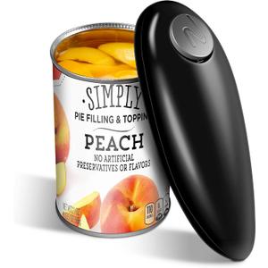 One Touch Battery Operated Electric Can Opener Fits Almost Size Can With Smooth Edge, Hands Free Electric Can Openers for Kitchen, Kitchen Gadgets Automatic Electric Can Opener for Seniors, Arthritis