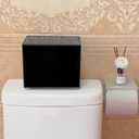 Tampon Holder for Bathroom, Tampons and Pads Container Box, Women Period Storage Holder, Black