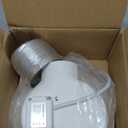 VallisCo Bathroom Exhaust Fan 8", White Quiet Ceiling Exhaust Fan 110 CFM, 1.0 Sones Ideal Ventilation for Bathroom, Kitchen, RV, Mobile Home, Garage (110V)
