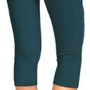 Hybrid & Company Womens Hyper Ultra Stretch Comfy Skinny Leg 3 Button Wide Waist Work Casual Pants (S)