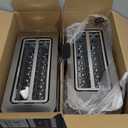 2-Pack Mueller UltraToast Full Stainless Steel Toaster 4 Slice, Long Extra-Wide Slots for Bagels and Waffles, 6 Browning Levels, LED Display, Cancel/Defrost/Reheat Functions & Removable Tray, Kitchen Gadgets