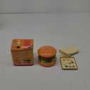 Jumlys Montessori Wooden Burger Stacking Toys for 2, 3, 4, 5 Year Olds, Fine Motor Toys for Kids Boys Girls, Ideal Preschool Educational and Learning Toys, Perfect Christmas Birthday Gifts