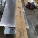 LARWORKS WPC Slat Wall Panels 8 Pack 96" x 6.6", Waterproof Fluted Wall Paneling, Accent 3D Wall Panel for Wall Decor, Bathroom, Bedroom, Office - High Grille Elm (Cover Approx.35 sq.ft)