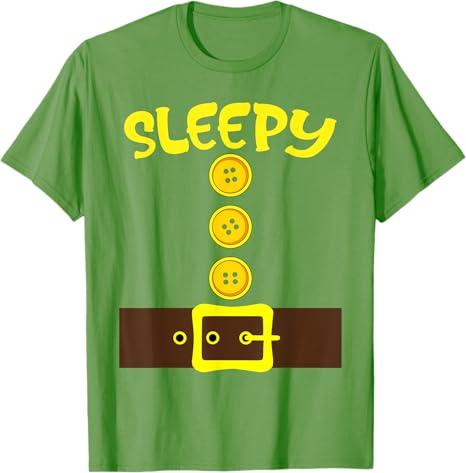 Dwarf Easy Halloween Men Women Dwarf Group Matching Costume T-Shirt, M