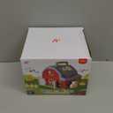 Montessori Toddler Toys for 1 2 3 Year Old Gifts, Musical Farm Animal Barn Toy for Boys Girls, Shape Sorting Fine Motor Learning Toy for Toddlers 1-2 2-3, Christmas Birthday Gift for Baby 12-18 Months