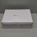 FRACORA Women's PU Leather Combat Boots Warm Fur Lined Black Ankle Booties Side Zipper White Boots Non-slip Winter Boots (8)