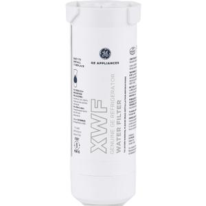 GE XWF Refrigerator Water Filter | Certified to Reduce Lead, Sulfer, and 50+ Other Impurities | Replace Every 6 Months for Best Results | Pack of 1
