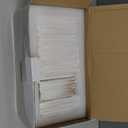 24 Pcs Ceramic Tiles for Crafts Ceramic Coasters for Crafts Blank White Unglazed Ceramic Tile for Painting, Alcohol Ink, Acrylic Pouring - DIY Coaster - Cork Backing Pads Included (4x4 inch)