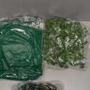 Maysing Green Christmas Tree Decorations Bows and Berry Picks Set Include 1 Pcs 16 x 40'' Large Tree Topper Bow 24 Small Green Velvet Bows 24 Berry Picks Xmas Ornaments for Home Birthday Holiday Decor