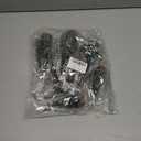 Mini Christmas Tree Snow Frost Sisal Trees Desktop Mini Pine Tree Bottle Brush Trees for Christmas Party Home Decoration(8 Pcs 2 Size: 10/15cm Height)