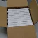 HappyHapi 4x6 Picture Frames Set of 10, Tabletop or Wall Display Pictures 3.5x5 with Mat or 4x6 Without, Multi Photo Frames Collage (White)