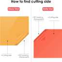 HTVRONT Permanent Vinyl for Cutting Machine-100 Pack 12 "x12 Adhesive Vinyl Sheets Set, 90 Sheets Permanent Bundle & 10 Transfer Tape for Projects and Crafting