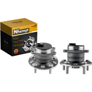 512332 Rear Wheel Bearing Hub Compatible with Patriot 2007-2017, Compass 2007-2017, Avenger 2008-2014, Chrys ler 200 2011-2014, Caliber 2007-2012, Sebring 2007-2010 5 Lug w/ABS 2pcs