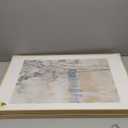 Framed Neutral Abstract Landscape Wall Art for Bedroom, Set of 2 Tree Canvas Large Artwork for Living Room Walls, Modern Nature Scenic Paintings Prints for Office Hallway Home Wall Decor, 20x30 Inch (Neutral Blush Blue)