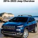 330Lbs Roof Rack Cross Bars Compatible with Jeep Cherokee 2014-2023, Heavy Duty Top-Mount Aluminum Roof Rails Crossbars Rooftop Luggage Racks Cargo Carrier