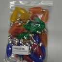 25 Pack Multicolor C9 Faceted LED Christmas Light Bulbs for Indoor and Outdoor Use E17 Base Commercial Grade Bulbs