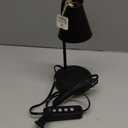 Hong-in Candle Warmer Lamp - with Timer & Dimmer, Modern Home Decor House Warming Gifts Wax Melt Warmer for Jar Candles with 2 Bulbs, Cozy Birthday Gift for Women Mom (Black)