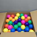 LANGXUN 50 100 200 400 Soft Plastic Ball Pit Balls for Kids, Gift for Baby Toddler Birthday Christmas, Ball Pit Play Tent, Baby Kiddie Pool Water Toys, Party Decoration, 2.2"