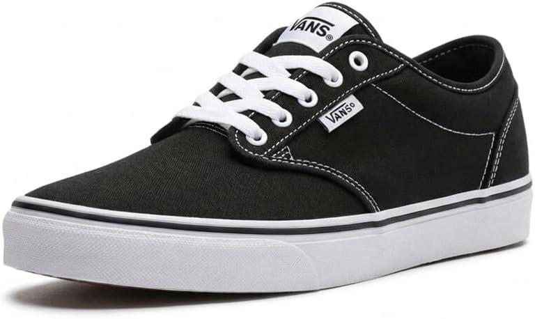 Vans Atwood Kid's Black Canvas Shoes, Size 3.5