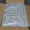 X-cosrack 6 Tier Closet Hanging Organizer, Clothes Hanging Shelves with 4 Hanging Hooks 5 S Hooks, Wire Storage Basket Bins, for Clothing Sweaters Shoes Handbags Clutches Accessories Patent