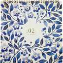 NIQUEA.D, China Blue 2026 Spiral Wall Calendar