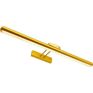 24.4" Wireless Picture Lights, Rechargeable Battery Art Display Light with Remote Control, Dimmable/Timer Off Dartboard Light, 3 Lighting Modes Full Metal Painting Display Lights (Gold-1Pack)