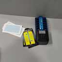 Flying Insect Trap Plug in Mosquito Bug Zapper Indoor Gnat Moth Catcher with 9W Night UV Light, 10 Sticky Glue Board Refills for Home Office (Black)