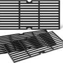 Charbrofire DGF493BNP Grates Grill Replacement Parts for Dyna Glo Grill Grates DGF493PNP-D DGB495SDP-D Dynaglo DGH474CRP 70-01-273 Kenmore Grill Grates 146.23678310 Backyard Grill Parts GBC1134W  Black (16 4/9 x 27 3/4" for 2pcs grates) 