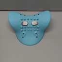 Smedz Neck Massager 2026, 4-in-1 Neck & Shoulder Massager with Multi-Directional Stretch, Heating & Vibration, 360 Remote ControlErgonomic for Home, Office, Car TravelSky Blue