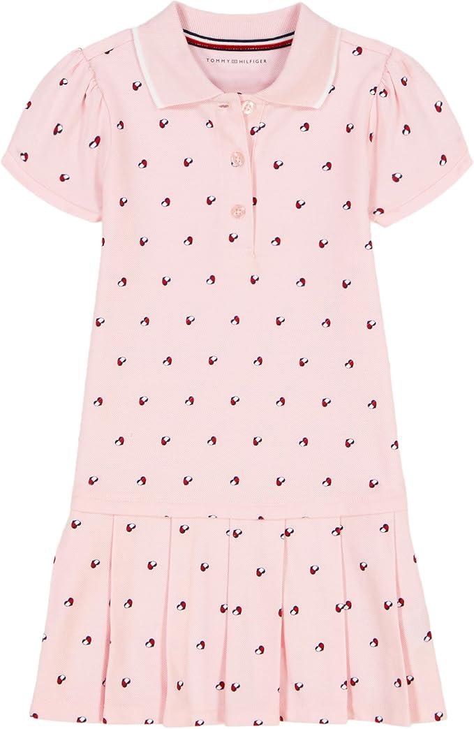Girls' Pique Polo Dress 3T