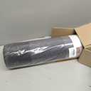 Washable Area Rug 34" x 60", Non Slip Kitchen Rug for Floor, Absorbent Entrance Runner Rug for Bedroom, Living Room, (Roll Packing) (Charcoal)