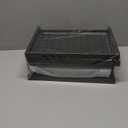 REALINN Under Sink Organizer, Pull Out Cabinet Organizer Slide Out Sink Shelf Cabinet Storage Shelves, Storages for Kitchen Bathroom, Black, 2 Pack