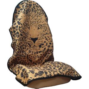 Car Seat Cover Protector Front Seats,for Gym Workout,Running,Swimming,Beach and Hiking,Waterproof Sweat Towel Bucket Seat Covers for Cars SUV Trucks (Leopard, 1Pcs)