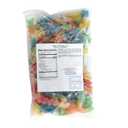 Halloween Sour Gummy Centipedes, 1 Pound Bulk Bag, Blue Raspberry Flavored, Trick-Or-Treat Party Bag Fillers, Halloween Gummies