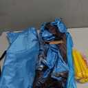 Beach Tent Sun Shelter for 34 People, UPF 50+ Beach Tent with Breathable 4-Door Design, 8.0mm Fiberglass Poles, Portable Sun Shade Canopy for Camping & Outdoor  Blue