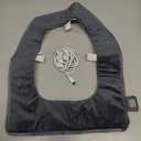 Hudson Comfort Heated Toilet Seat Cover  USB Powered Toilet Seat Warmer  Adjustable Temperature Levels Toilet Seat Cover with Soft Plush Fabric  Hand Wash and Easy Installation (Elongated)