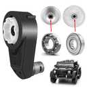 12V 550 40000RPM High Speed Steel Gears Motor Gearbox for Power Wheels Motor Upgrade,12 Volt Electric Hubs Motor Assembly Heavy Duty Gearbox for Kids Ride on Toys Car Replacement Parts