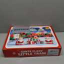 Einailvk Train Set for Toddlers 2-4, Christmas Train Set for Around The Tree, Electric Toddler Toys with Music, Light, Track, Puppet, Barn, Birthday for 1 2 3 4 Years Old Baby Boy Girl