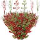 48 Pcs Red and Green Christmas Tree Decorations Ornaments Christmas Tree Filler Branches Christmas Picks Sticks for Tree