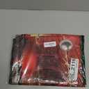 Maijoeyy 16x7ft Red Christmas Sparkling Stars Garage Door Decorations Glittering Stars New Year Christmas Party Garage Door Cover Wall Decorations for Outdoor