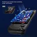 JSAUX 2-Pack Anti Glare Screen Protector for Steam Deck, 9H Hardness Matte Tempered Glass for Steam Deck OLED with Guiding Frame, Scratch Resistant, Comes with Toolkits