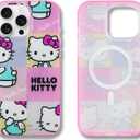 Sonix x Sanrio Phone Case for iPhone 16 Pro Max | Compatible with MagSafe | 10ft Drop Tested | Hello Kitty Grid