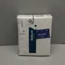 Bedsure Luxury Hotel Duvet Cover Queen Size, 100% White Cotton Embroidery Bedding Set, Includes 1 Duvet Cover 90x90 Inches with Zipper Closure & 2 Pillow Shams, Comforter Sold Separately