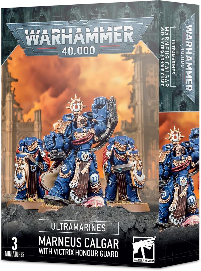 Games Workshop Warhammer 40k - Ultramarines Marneus Calgar avec Garde d'Honneur Victrix