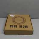 13" Antique Blue Charger Plates, Set Of 6 Plastic Textured Chargers For Dinner Plates With Embossed Rim, Table Dcor, Party, Wedding, Holiday (FD04BL)