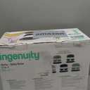 Ingenuity Baby Base 2-in-1 Booster Feeding and Floor Seat with Self-Storing Tray - Slate