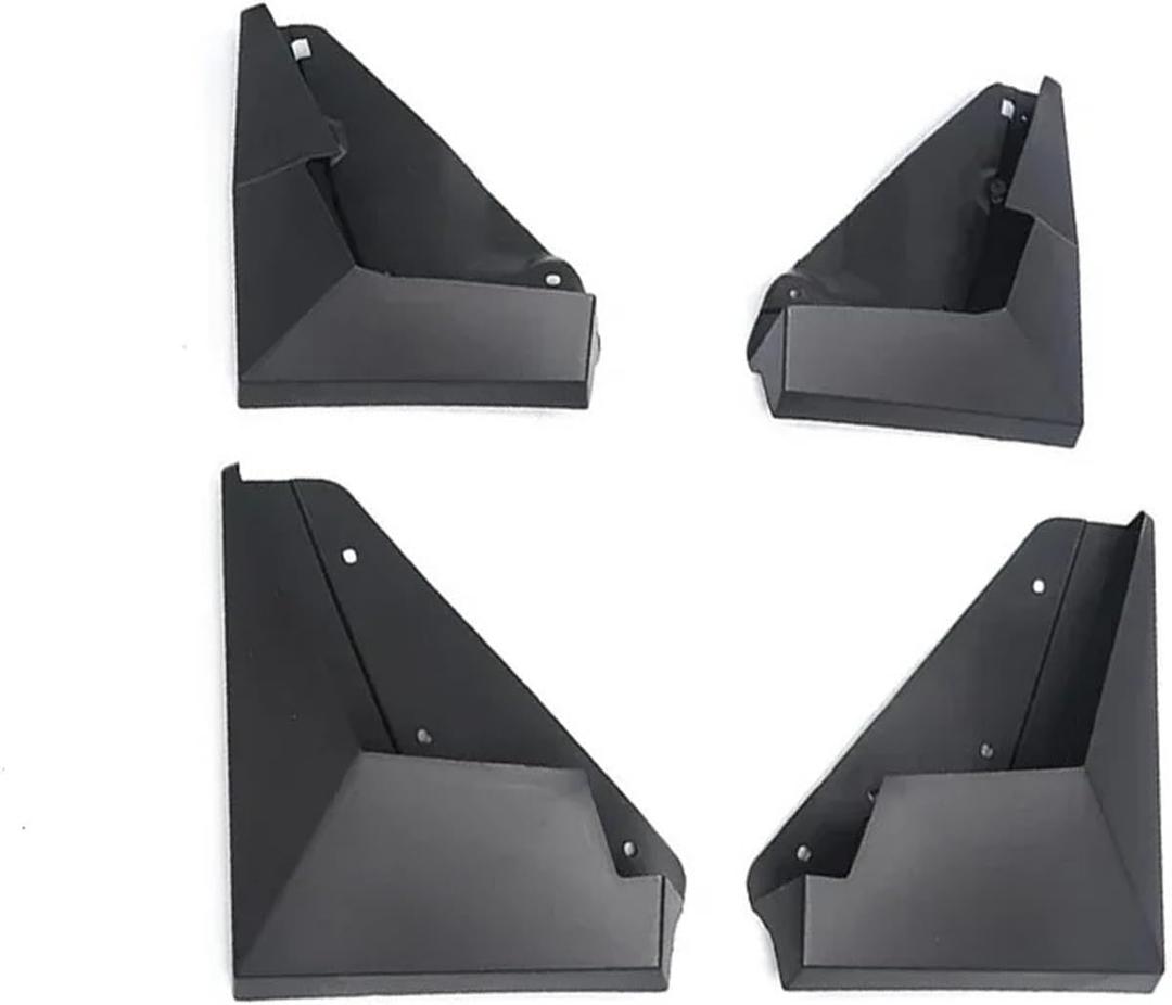 4PCS MudFlaps Compatible for Tesla Cybertruck 2024-2025 Mudguards Mud Flaps Splash Guards Front Rear Wheels Fender Car Pickup Accessories