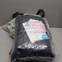 iDOO King Size Air Mattress with Built in Pump, 18" Raised Comfort Blow up Mattress King, Upgraded Inflatable Mattress for Guest Home, Temporary Air Bed with Storage Bag, colchon inflable, 750lbs Max (Grey)